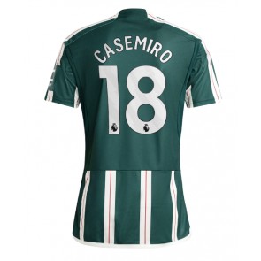 Manchester United Casemiro #18 Bortatröja 2023-24 Kortärmad